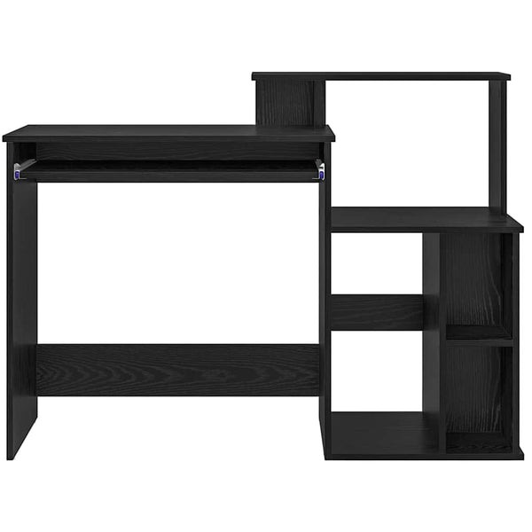 Schreibtisch Schwarz Eiche 120cm