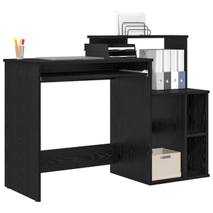 Schreibtisch Schwarz Eiche 120cm