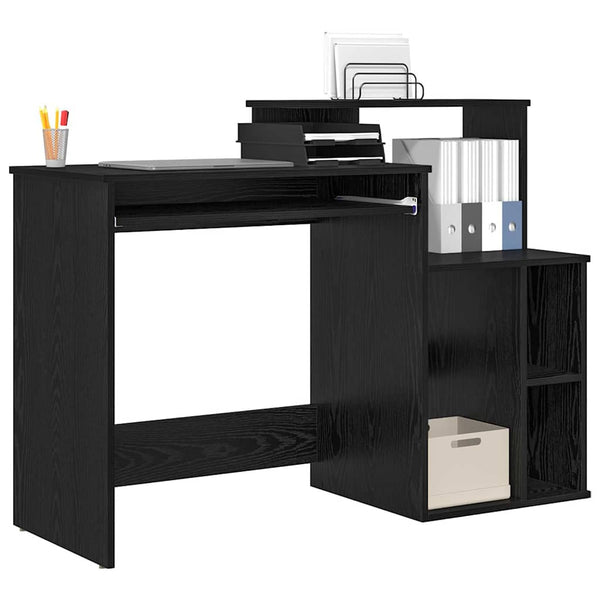 Schreibtisch Schwarz Eiche 120cm