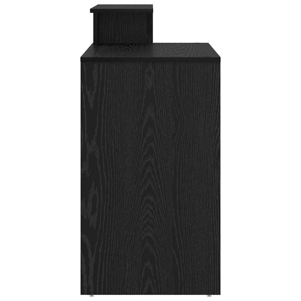 Schreibtisch Schwarz Eiche 120cm