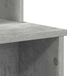 Schreibtisch Beton Grau 120,5 cm