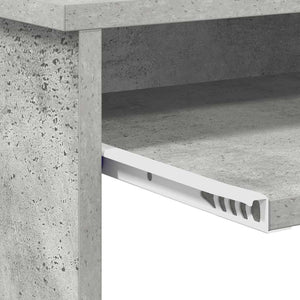 Schreibtisch Beton Grau 120,5 cm
