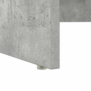 Schreibtisch Beton Grau 120,5 cm