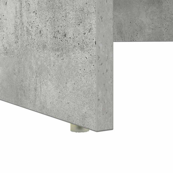 Schreibtisch Beton Grau 120,5 cm