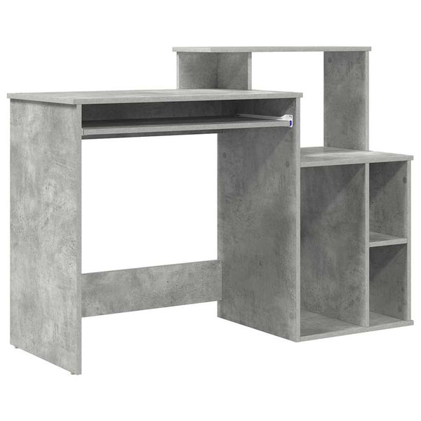 Schreibtisch Beton Grau 120,5 cm
