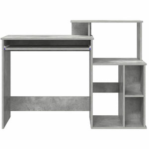Schreibtisch Beton Grau 120,5 cm