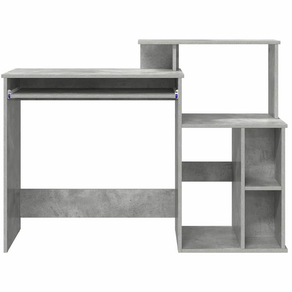 Schreibtisch Beton Grau 120,5 cm