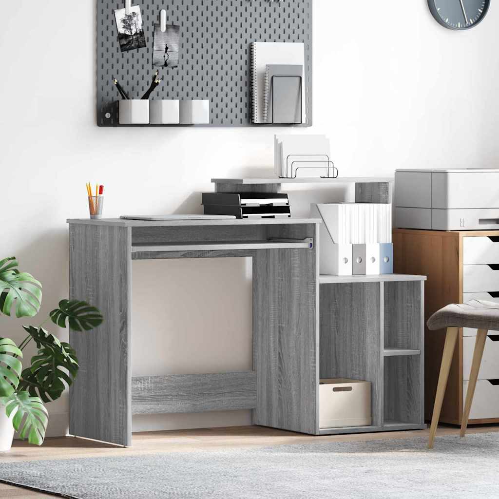 Schreibtisch Sonoma Grau 120,5 cm