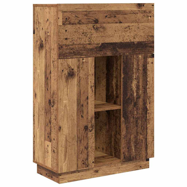 Schreibtisch Altholz mit Stauraum