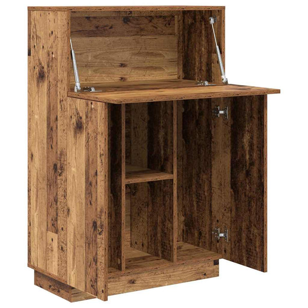 Schreibtisch Altholz mit Stauraum
