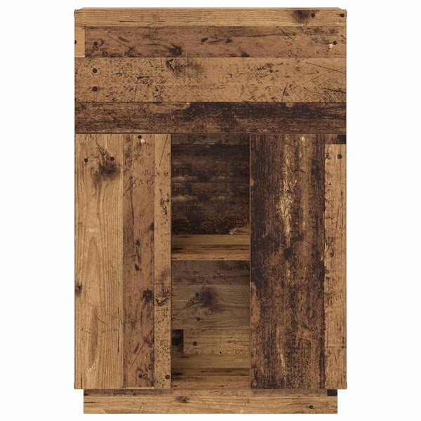 Schreibtisch Altholz mit Stauraum