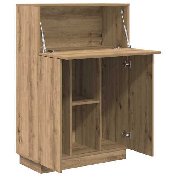 Schreibtisch Artisan Eiche mit Stauraum