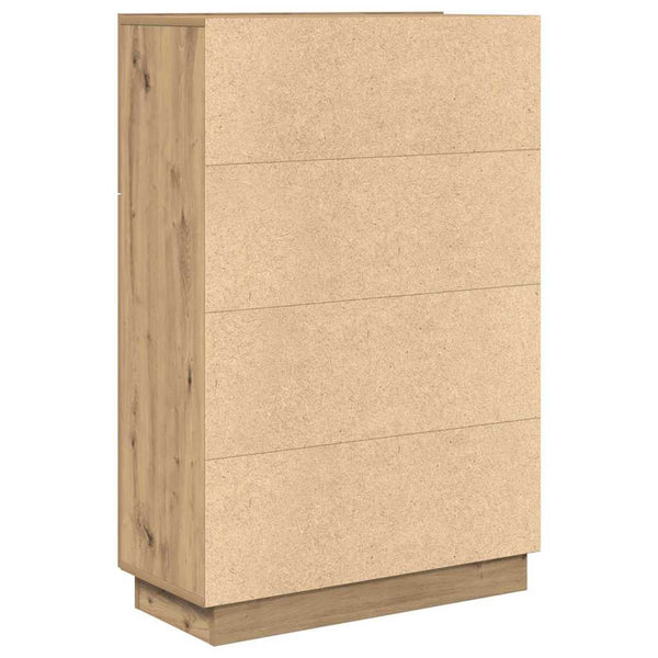 Schreibtisch Artisan Eiche mit Stauraum