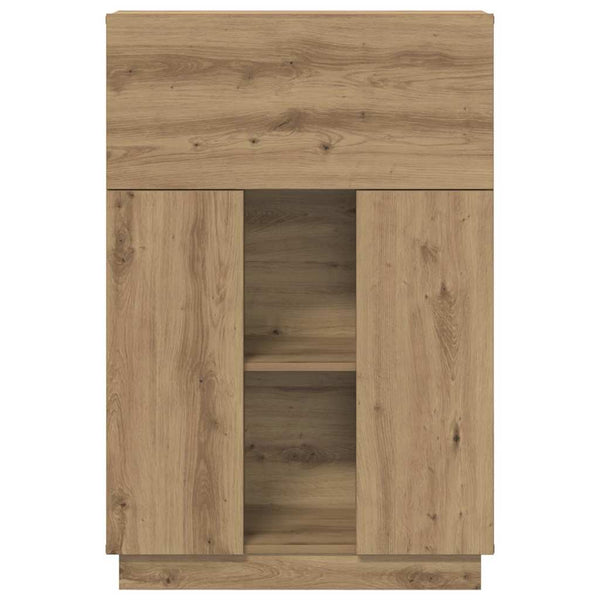 Schreibtisch Artisan Eiche mit Stauraum