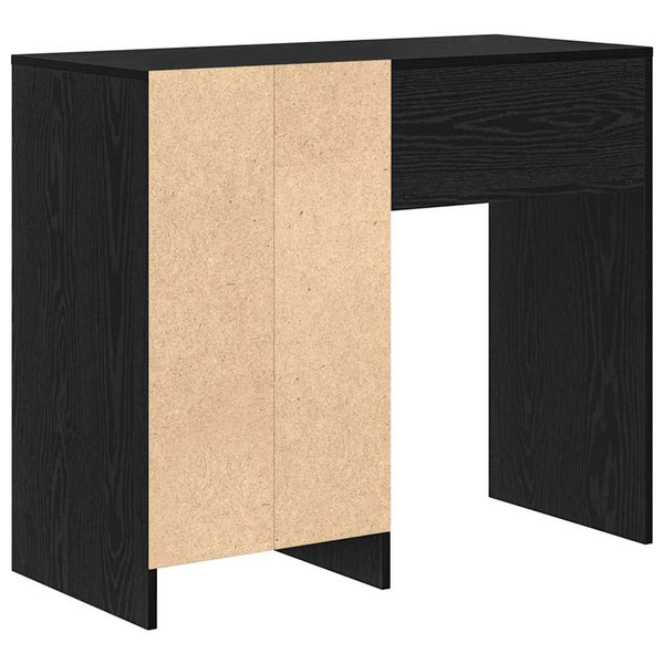 Schreibtisch Schwarz Eichenoptik 90cm