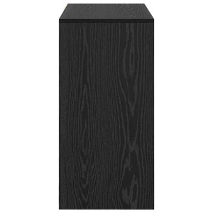 Schreibtisch Schwarz Eichenoptik 90cm