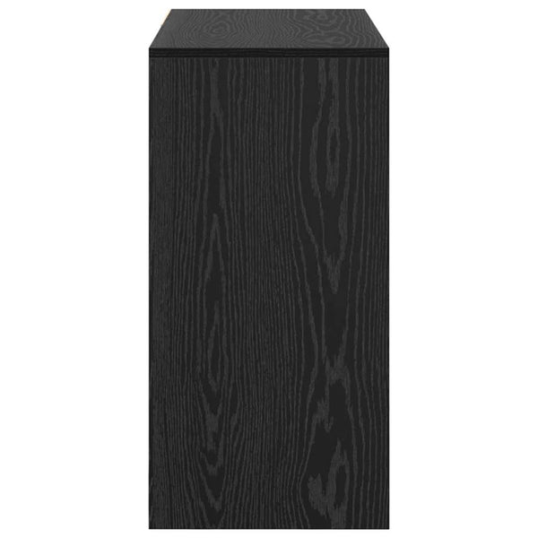 Schreibtisch Schwarz Eichenoptik 90cm