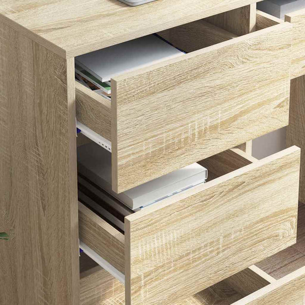 Schreibtisch Sonoma Eiche 90 cm