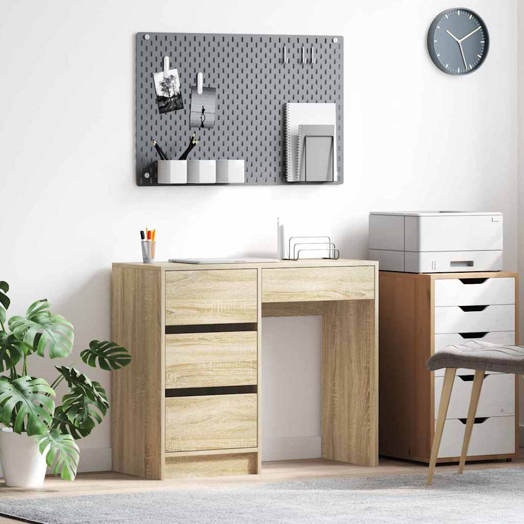 Schreibtisch Sonoma Eiche 90 cm