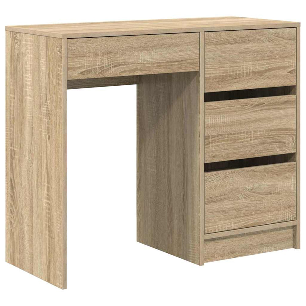 Schreibtisch Sonoma Eiche 90 cm