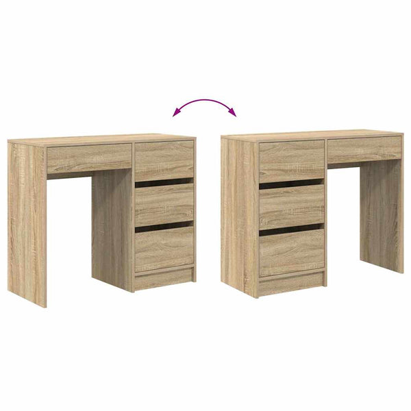 Schreibtisch Sonoma Eiche 90 cm