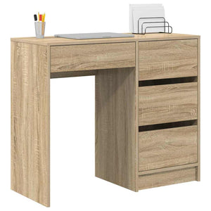 Schreibtisch Sonoma Eiche 90 cm