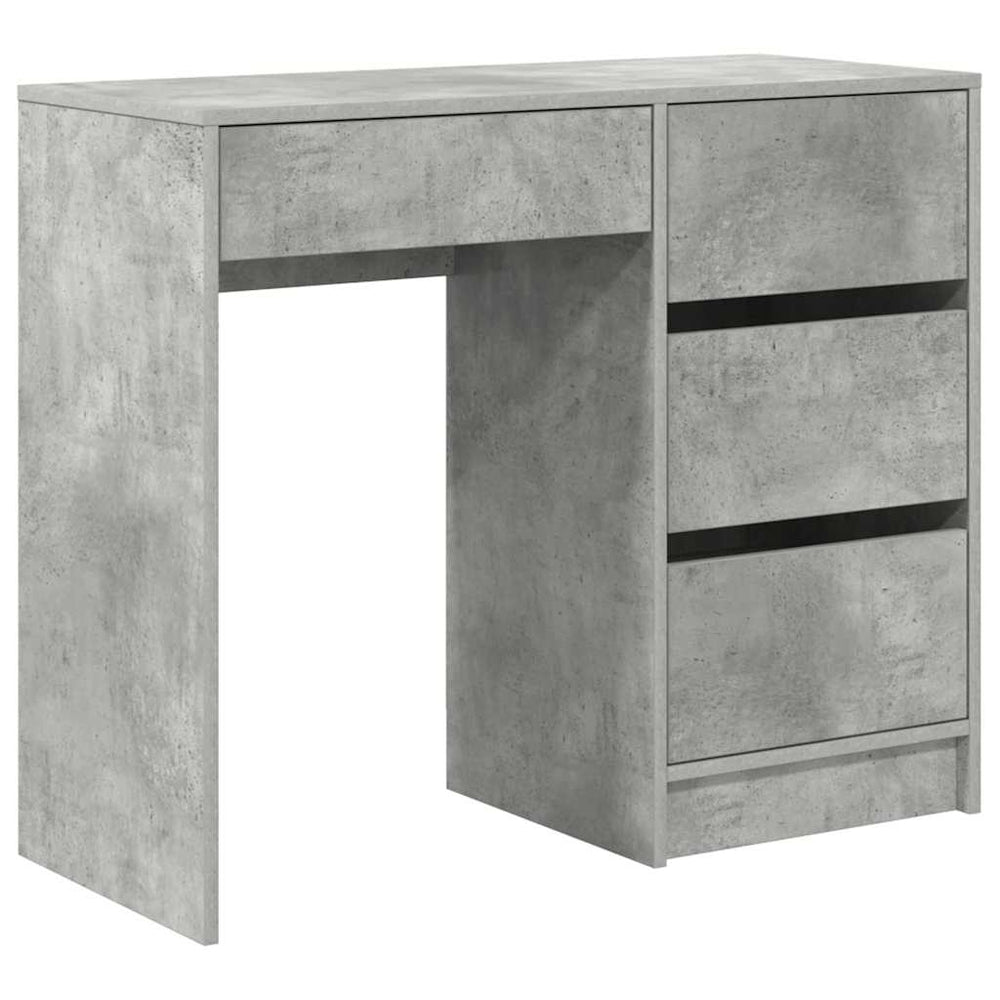 Schreibtisch Beton Grau 90 cm