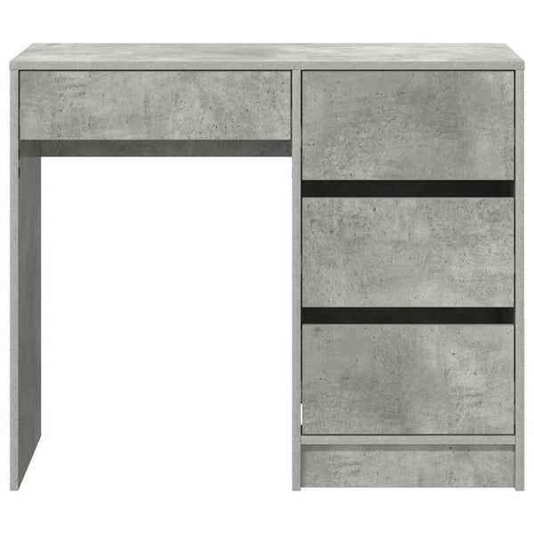 Schreibtisch Beton Grau 90 cm