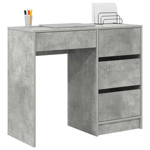 Schreibtisch Beton Grau 90 cm