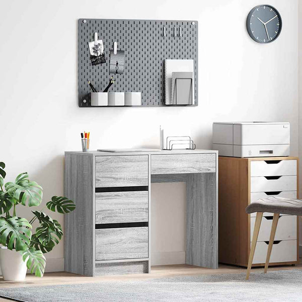Schreibtisch Sonoma Grau 90 cm