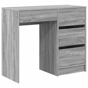 Schreibtisch Sonoma Grau 90 cm