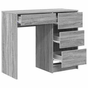 Schreibtisch Sonoma Grau 90 cm