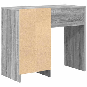 Schreibtisch Sonoma Grau 90 cm