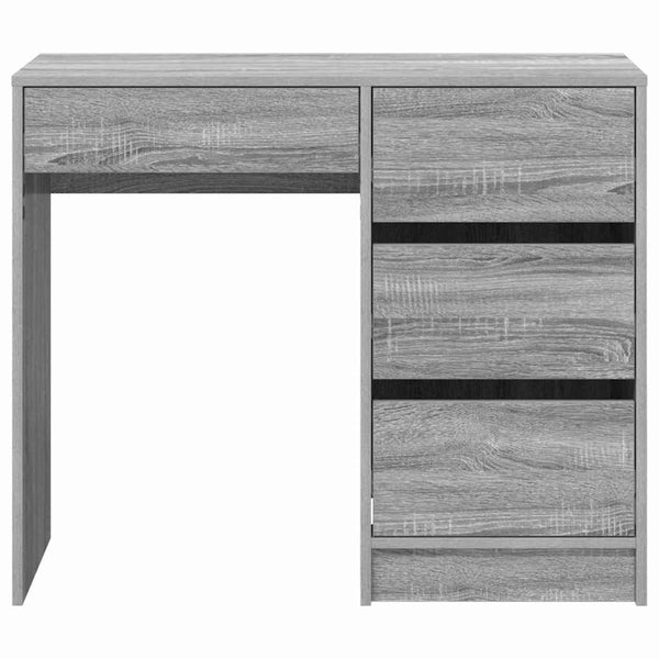 Schreibtisch Sonoma Grau 90 cm