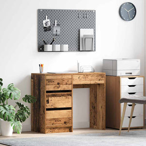 Schreibtisch Altholz 90 cm