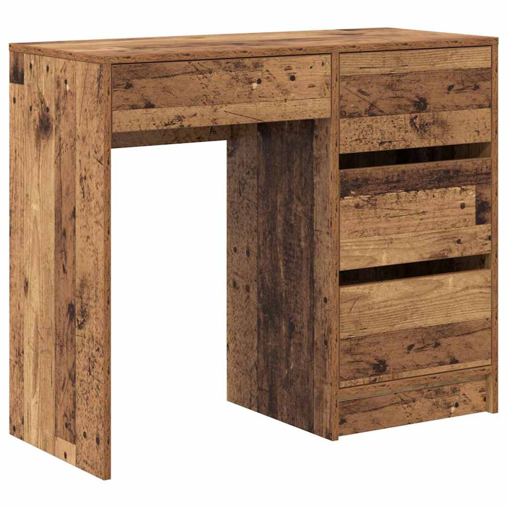 Schreibtisch Altholz 90 cm