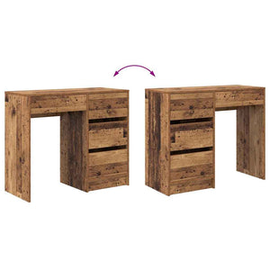 Schreibtisch Altholz 90 cm