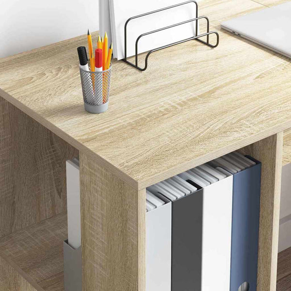 Schreibtisch Sonoma Eiche 130 cm
