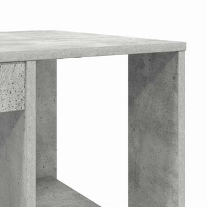 Schreibtisch Beton Grau 130 cm