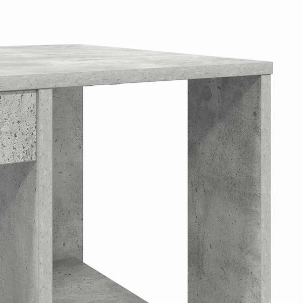 Schreibtisch Beton Grau 130 cm