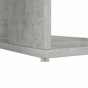 Schreibtisch Beton Grau 130 cm