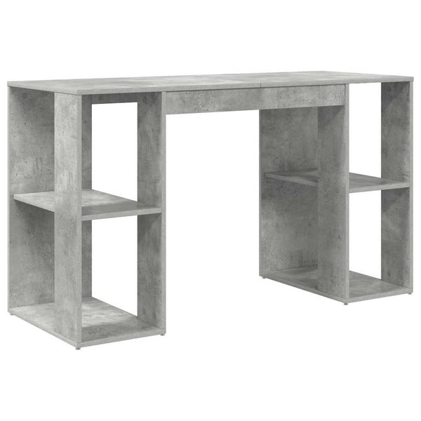Schreibtisch Beton Grau 130 cm