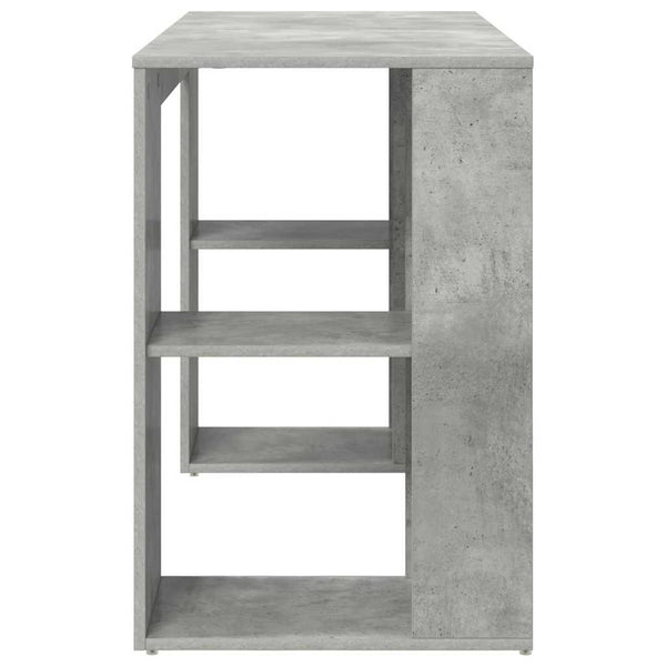 Schreibtisch Beton Grau 130 cm