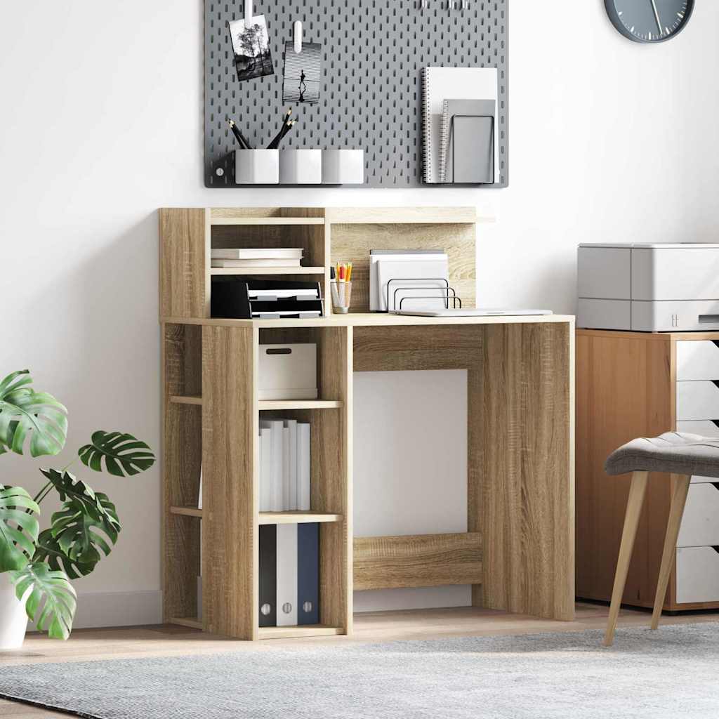 Schreibtisch Sonoma Eiche 90x48 cm