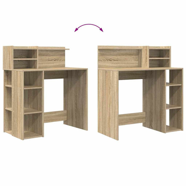 Schreibtisch Sonoma Eiche 90x48 cm
