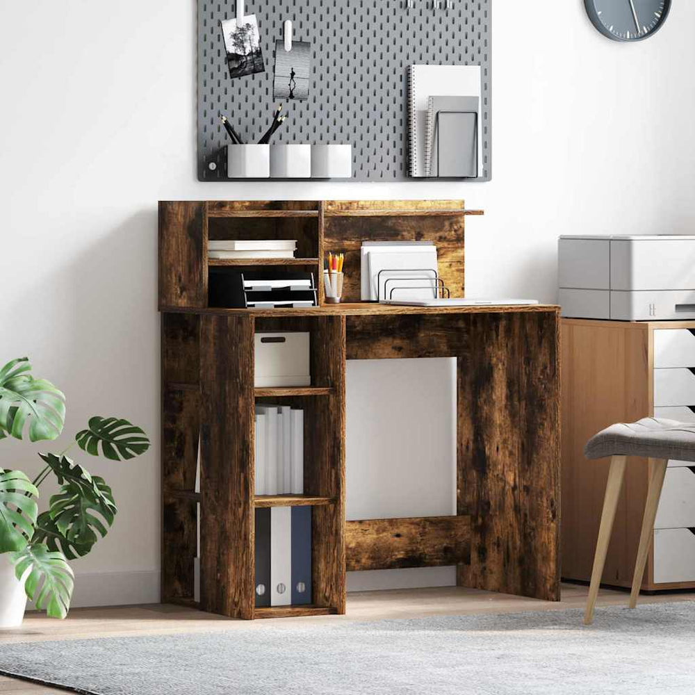 Schreibtisch Geräucherte Eiche 90cm