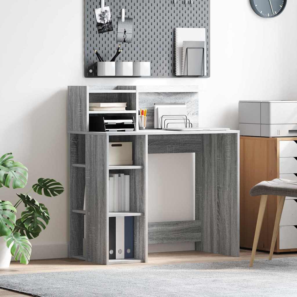 Schreibtisch Sonoma Grau 90x48 cm