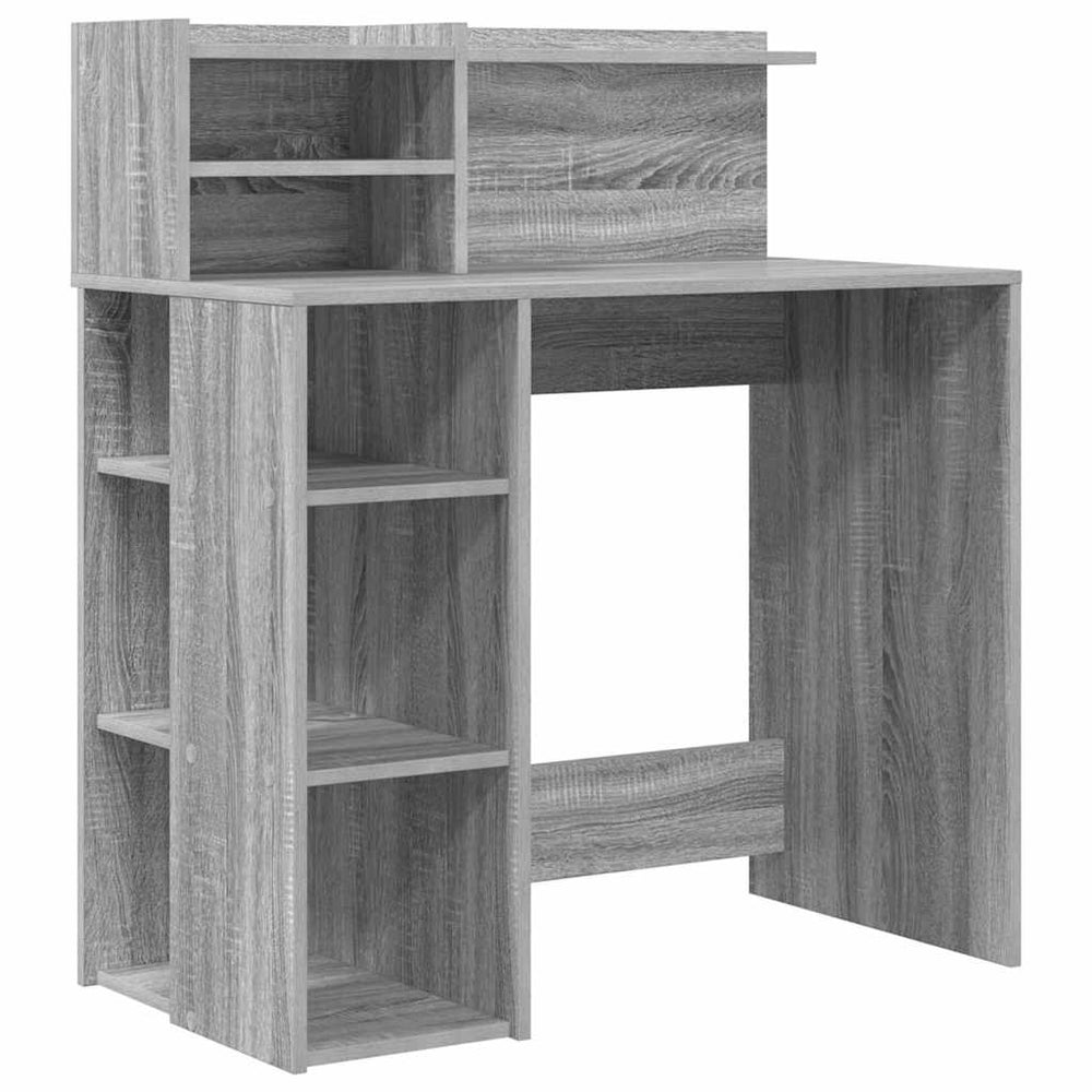 Schreibtisch Sonoma Grau 90x48 cm