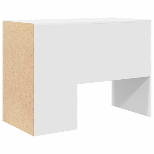 Schreibtisch Weiß mit Regal 102 cm