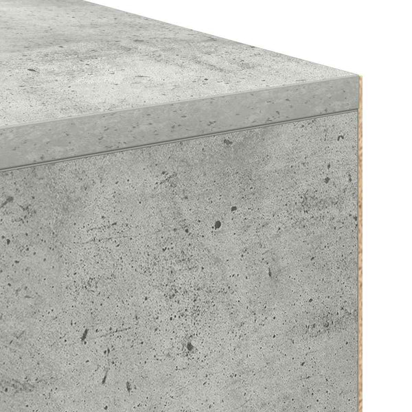 Schreibtisch Beton Grau 102 cm